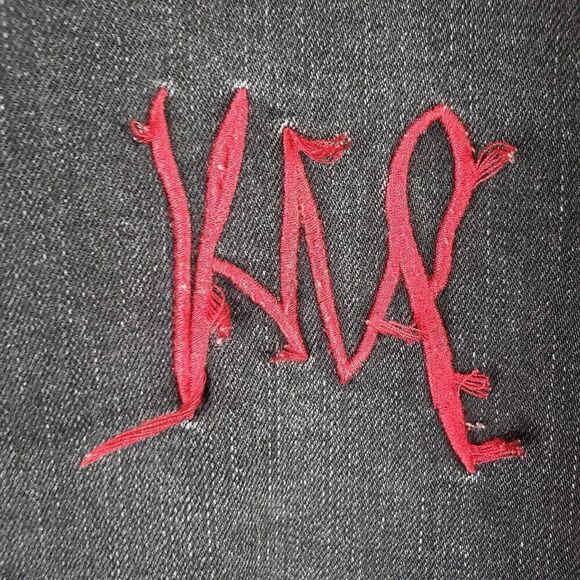 Kleep Jeans Camouflage Camo Pants Mens Size 42 42X33 Mixed Print Embroidered - Picture 8 of 16